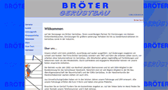 Desktop Screenshot of broeter.de