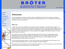 Tablet Screenshot of broeter.de